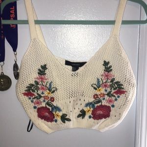 Crochet crop top 💛